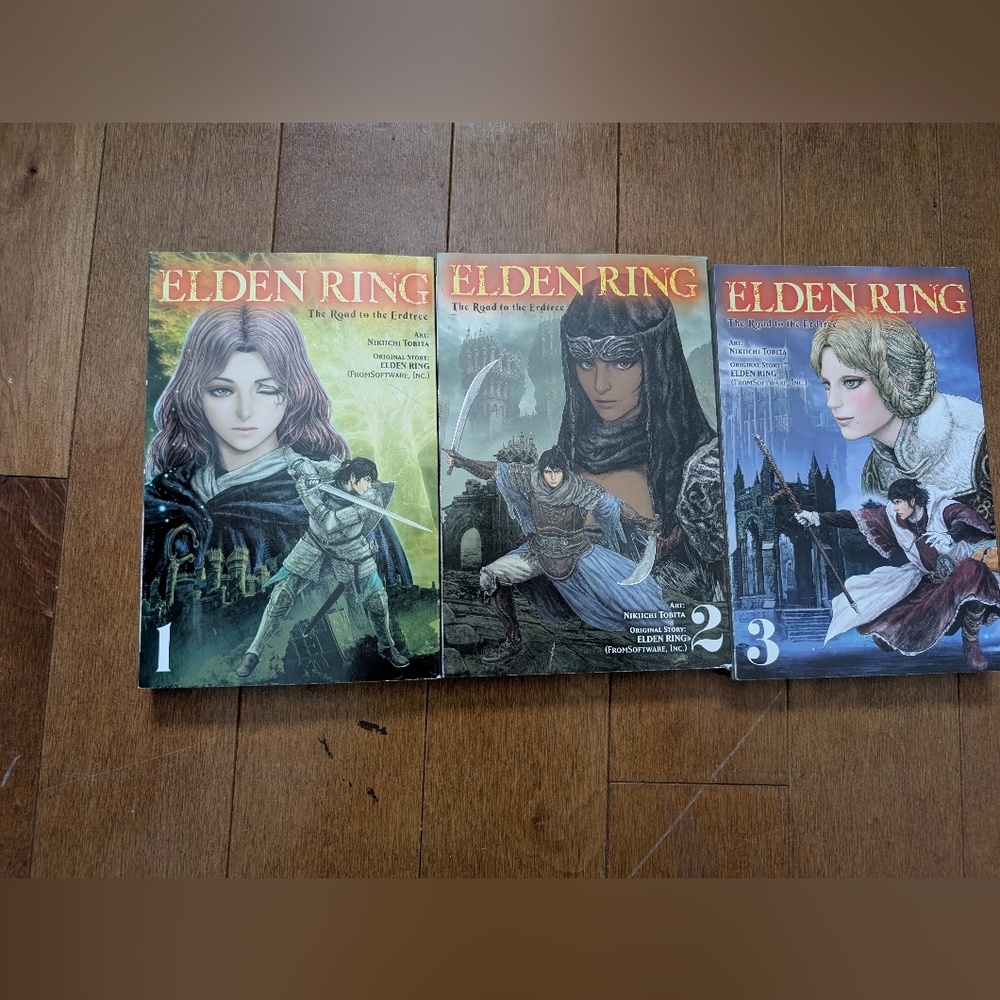 Elden Ring Manga Set Volumes 1-3